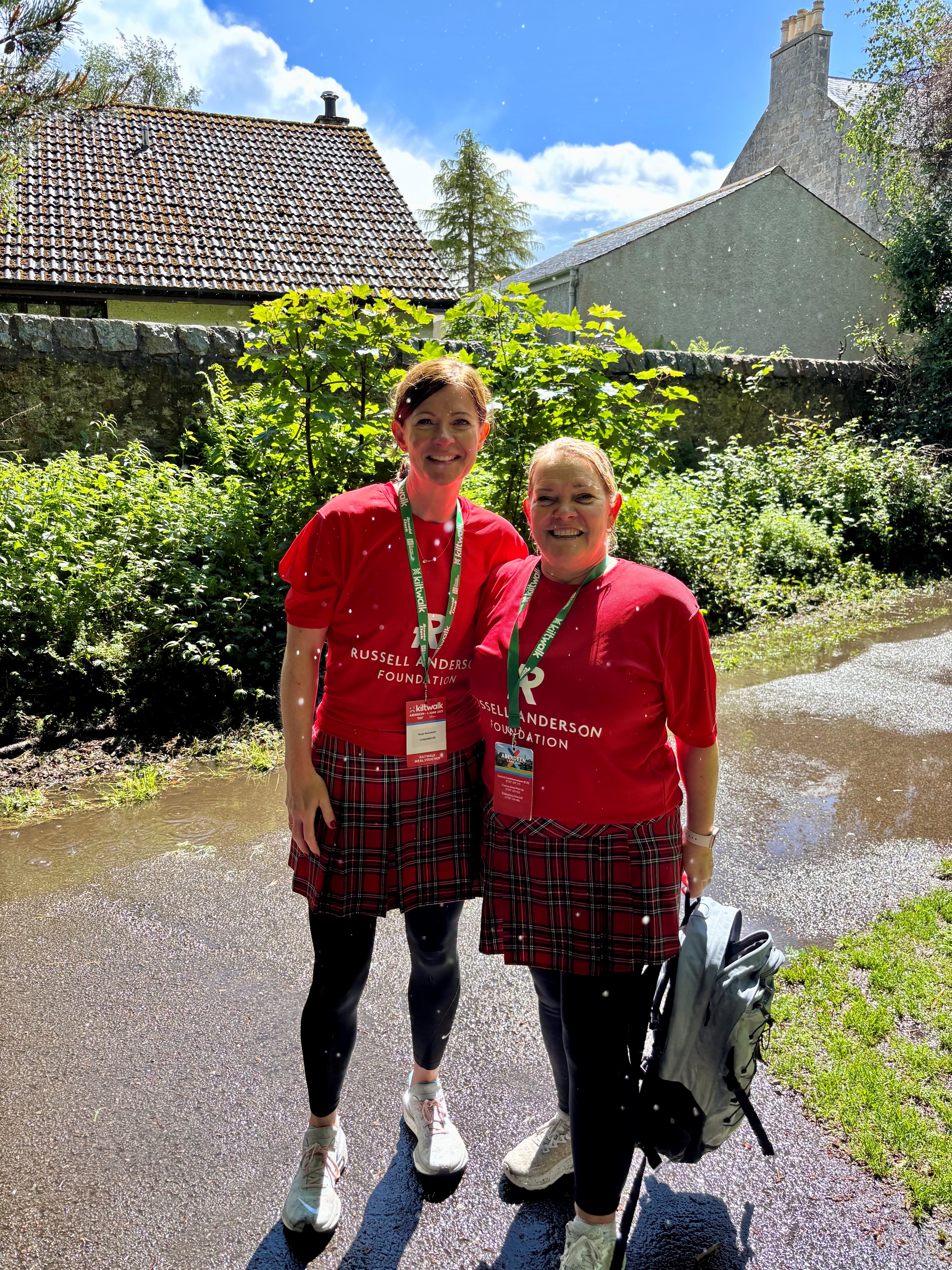Ruth Aberdein Aberdeen Kiltwalk